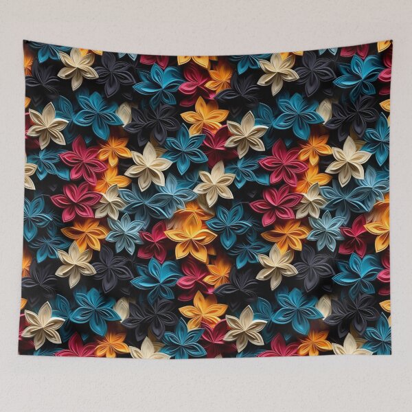 Item preview, Colorful Paper Star Art Pattern designed and sold by mondmakes.