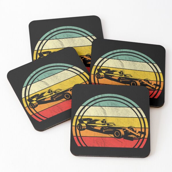 Item preview, Formula 1 Racing Car Retro Vintage designed and sold by RozanaGfx.