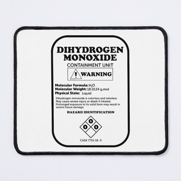 Item preview, Dihydrogen Monoxide designed and sold by ScienceCorner.