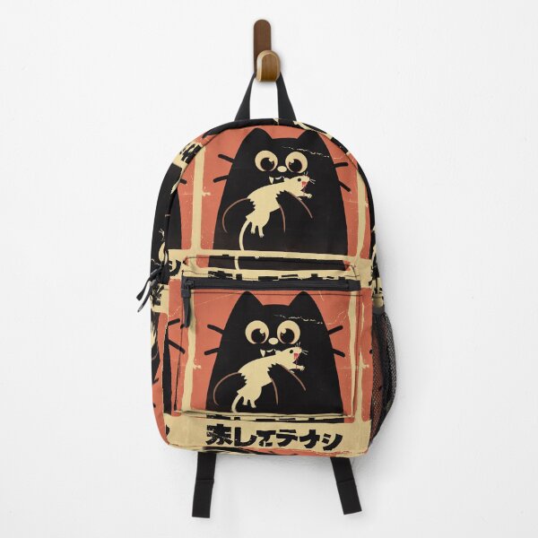Item preview, Sinister Black Cat with Rat Retro designed and sold by IAPICTURE.