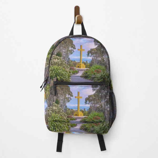 Item preview, The Memorial Cross and the Snow Gums on Mount Macedon designed and sold by Steven Jodoin.