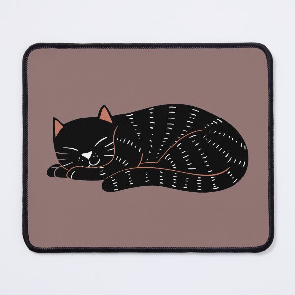 Item preview, Sleeping Black Cat designed and sold by Gooon26.