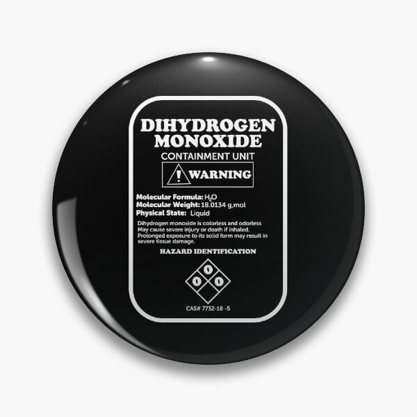 Item preview, Dihydrogen Monoxide designed and sold by ScienceCorner.
