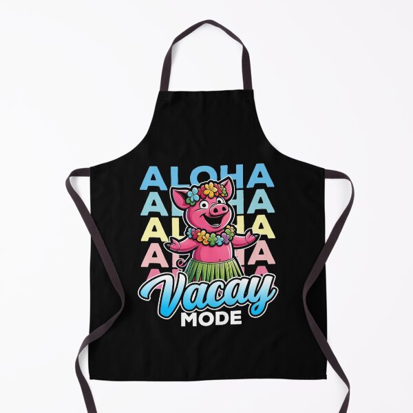 Item preview, Aloha Hawaiian Pig Vacay Mode designed and sold by DetourShirts.