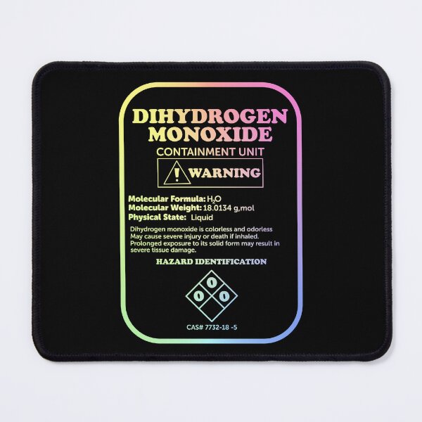 Item preview, Dihydrogen Monoxide designed and sold by ScienceCorner.