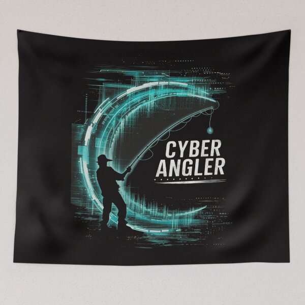 Item preview, Cyber Angler designed and sold by HOMEDESIGNPRINT.