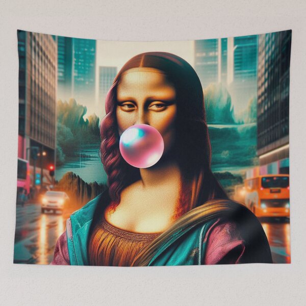 Item preview, Smile in Sugar: The Bubblegum Mona Lisa designed and sold by Timegraf.