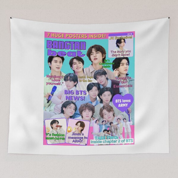Item preview, BTS Bangtan Y2K Inspired Magazine designed and sold by pleasantpenguin.