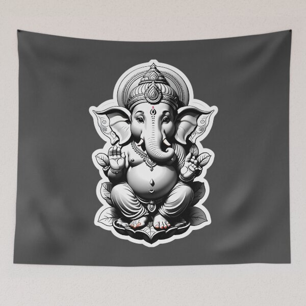 Item preview, Hindu God Lord Ganesha designed and sold by TheArtOfPat.