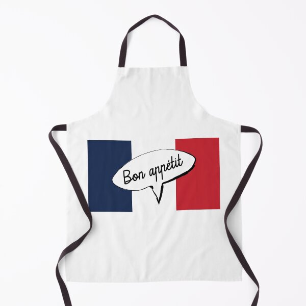 Item preview, Bon Appétit with French Flag Enjoy Your Meal designed and sold by Slassyat.