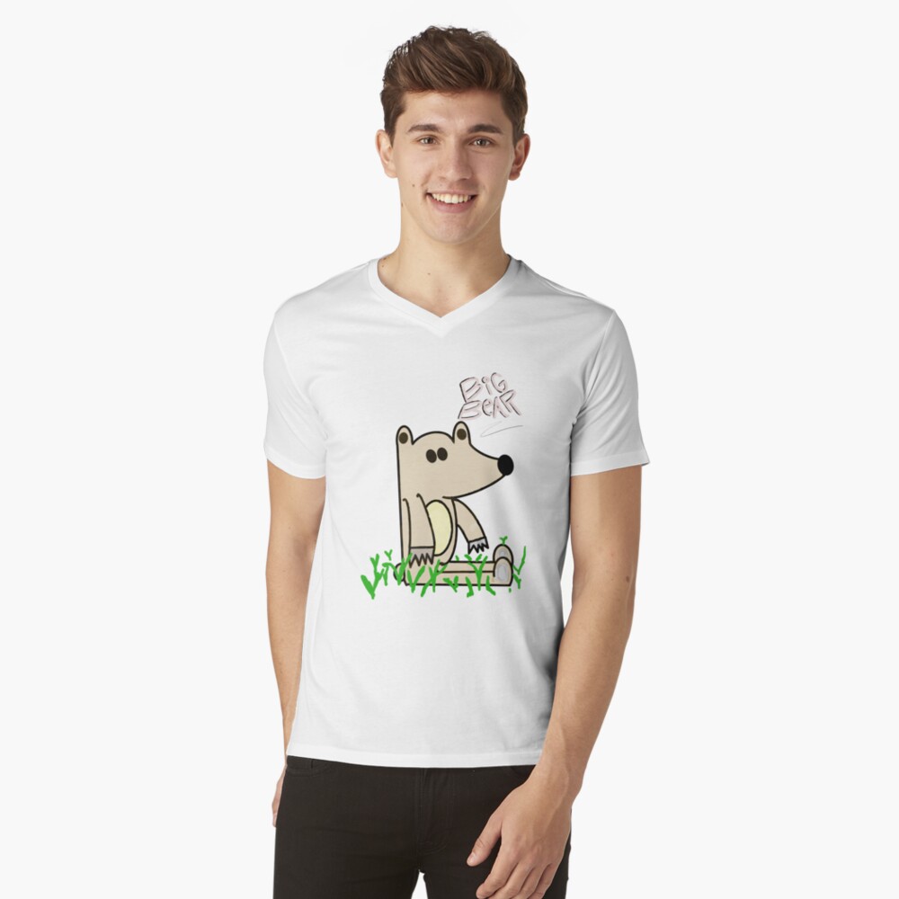 Item preview, V-Neck T-Shirt designed and sold by lukesubbby.
