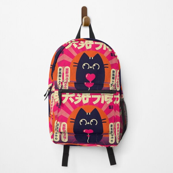Item preview, Black Cat with Heart Balloon designed and sold by IAPICTURE.