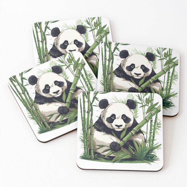 Item preview, Panda Eating Bamboo designed and sold by LEOOTY.