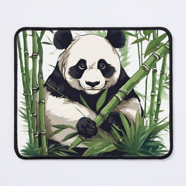 Item preview, Panda Eating Bamboo designed and sold by LEOOTY.