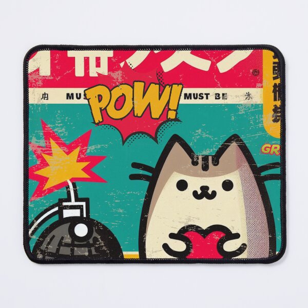 Item preview, Cute Kawaii Cat with Red Heart designed and sold by IAPICTURE.