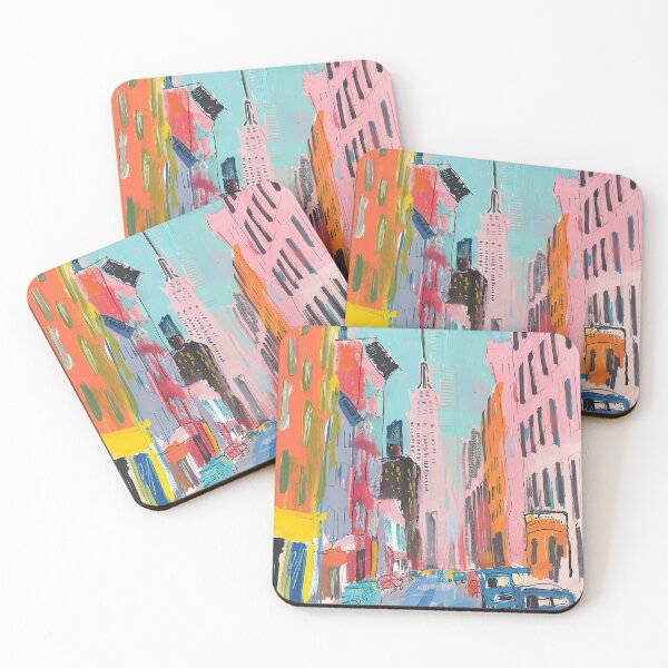 Item preview, New York in pastel tones designed and sold by Felipe Hora.