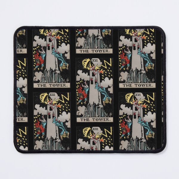 Item preview, The Tower Rider Tarot Card designed and sold by Laynefable21.