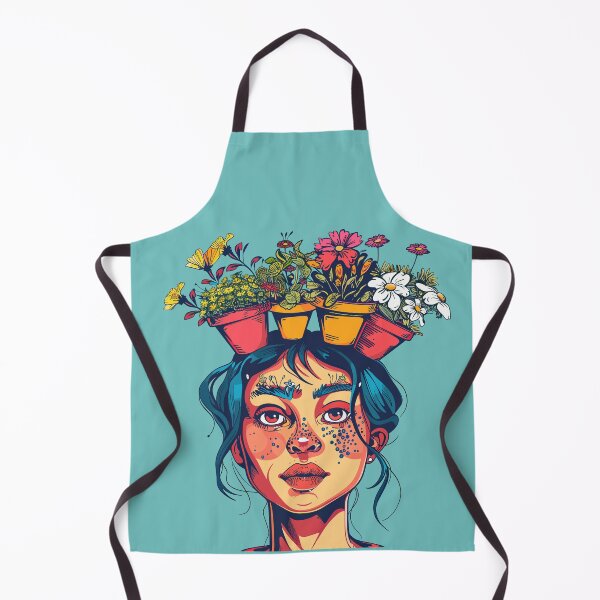 Item preview, Woman with flowers designed and sold by Liededrom..