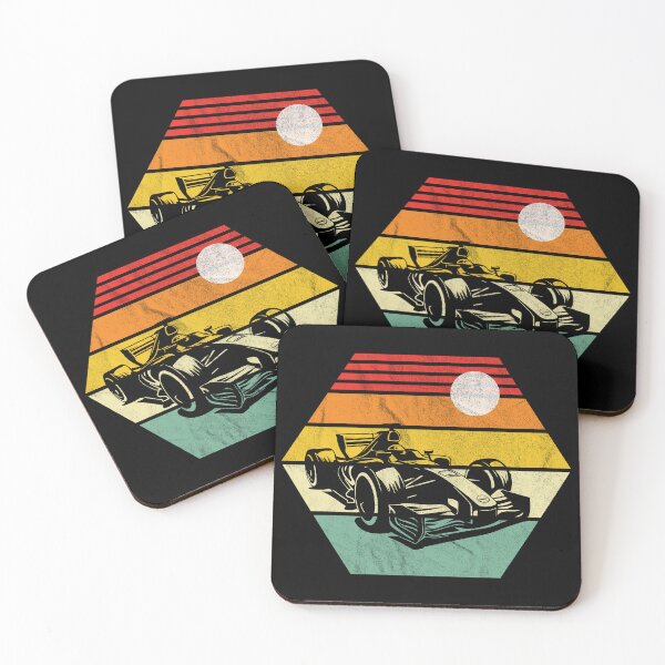 Item preview, Formula 1 Racing Car Retro Vintage designed and sold by RozanaGfx.