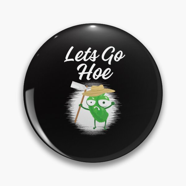 Item preview, Gardening Tools Puns Funny Lets Go Hoe Outdoor Planting Fun designed and sold by MagicSD Designs.