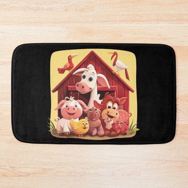 Item preview, Funny Animals on the Farm.Cows,pigs,chickens,goats. designed and sold by elnexshop.