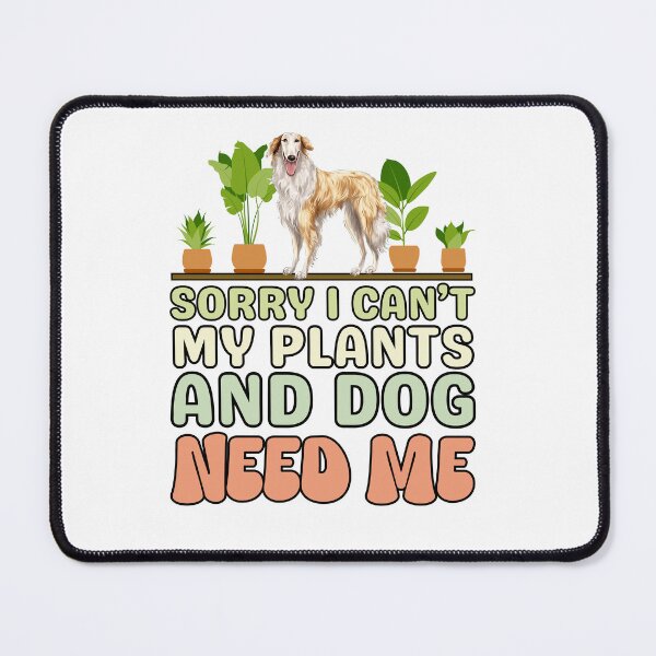 Item preview, Borzoi And Plants designed and sold by TheAnimalZ00.