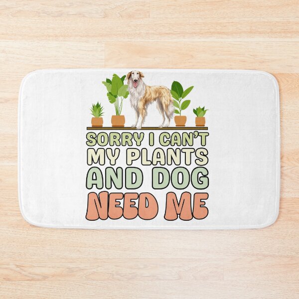 Item preview, Borzoi And Plants designed and sold by TheAnimalZ00.