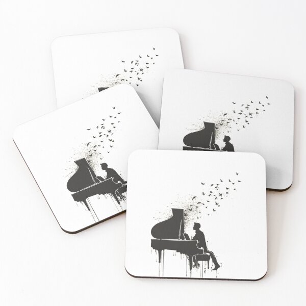 Item preview, class pianist musical art designed and sold by nicolinoarts.