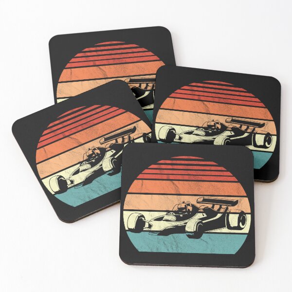 Item preview, Formula 1 Racing Car Retro Vintage designed and sold by RozanaGfx.