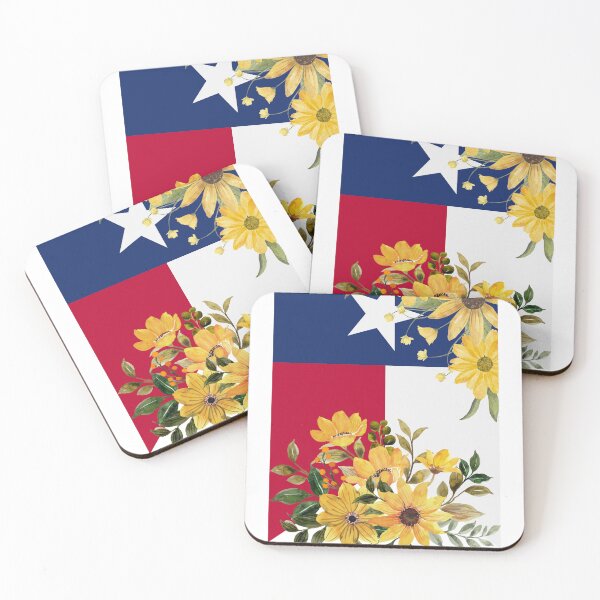 Item preview, Texas Yellow Rose with Vertical Texas Flag designed and sold by JessArty ⭐⭐⭐⭐⭐.