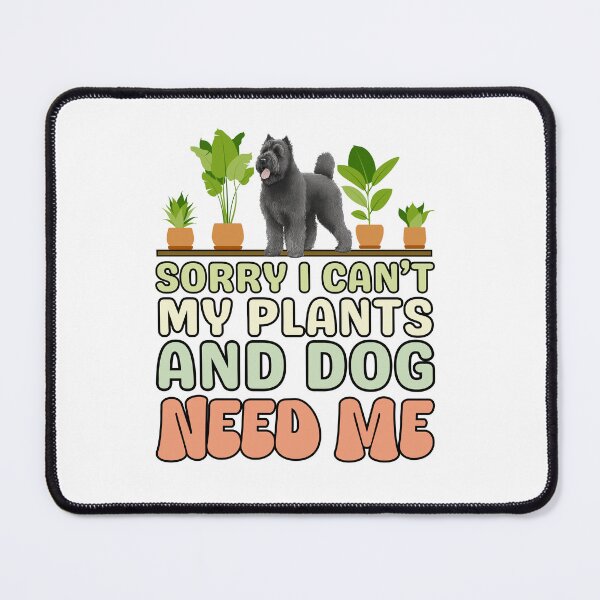 Item preview, Bouvier Des Flandres And Plants designed and sold by TheAnimalZ00.