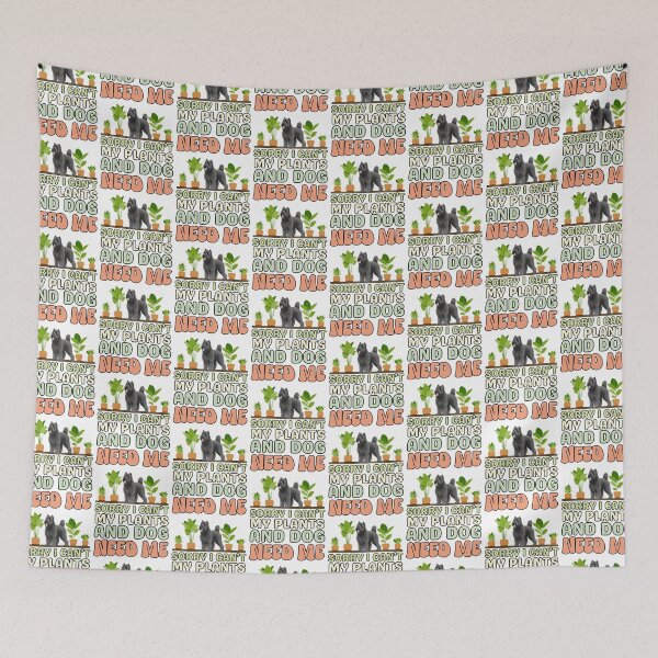 Item preview, Bouvier Des Flandres And Plants designed and sold by TheAnimalZ00.