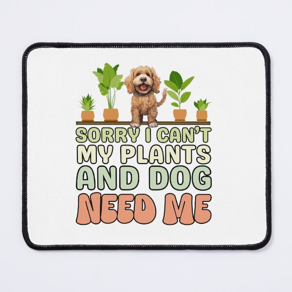 Item preview, Cockapoo And Plants designed and sold by TheAnimalZ00.