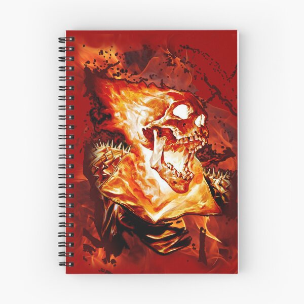 Item preview, fire skull designed and sold by White Tiger Designz .