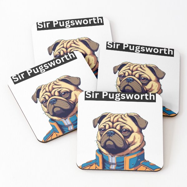 Item preview, Sir Pugsworth designed and sold by Focus-Photo-PG.