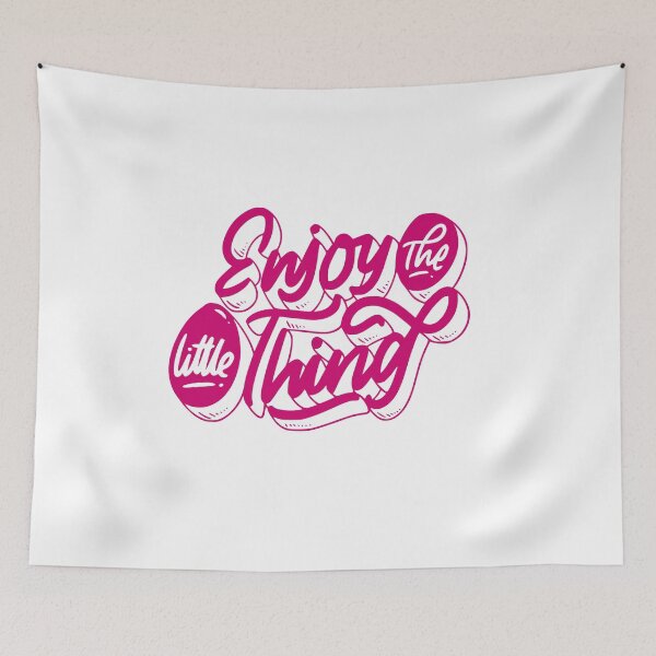Item preview, Enjoy The Little Things, motivational quote, inspirational designed and sold by Rsartist01.