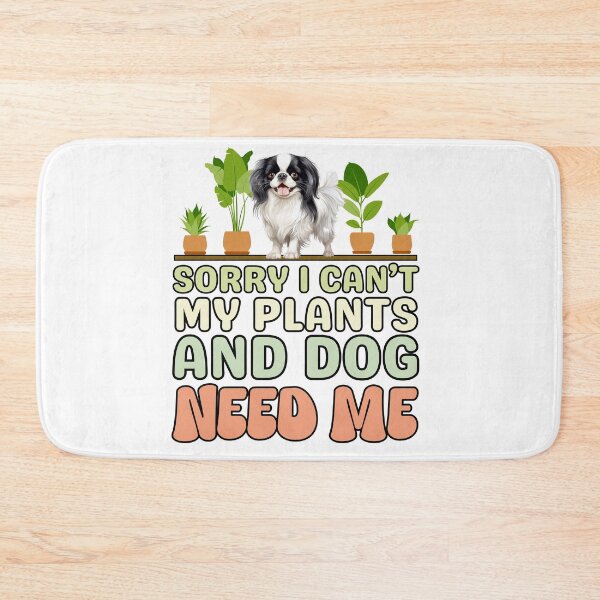 Item preview, Japanese Chin And Plants designed and sold by TheAnimalZ00.