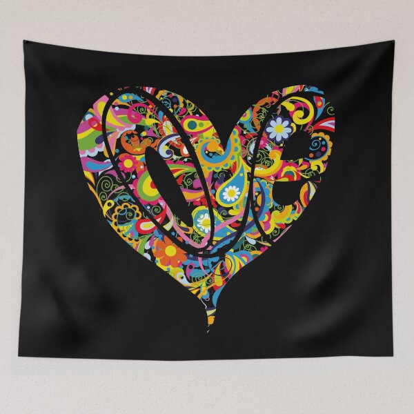 Item preview, Love - Colour BLACK BACKGROUND designed and sold by DarkSunglasses.