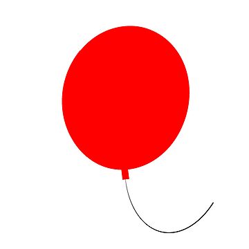 Artwork thumbnail, A red birthday balloon by lukesubbby