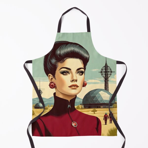 Item preview, Futuristic Gaze: Retro Sci-Fi Elegance designed and sold by John-NW-Shop.