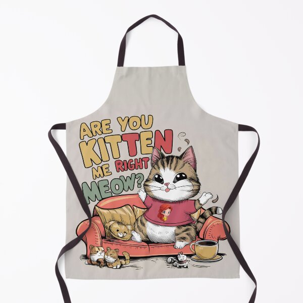 Item preview, funny kitten designed and sold by 5minArtStudio.