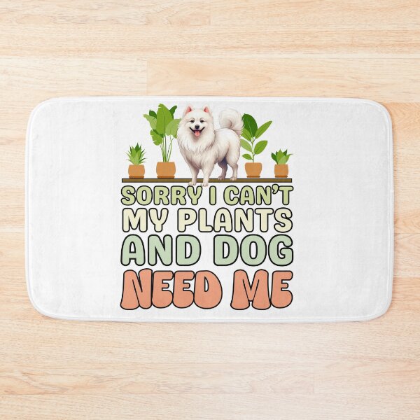 Item preview, Japanese Spitz And Plants designed and sold by TheAnimalZ00.