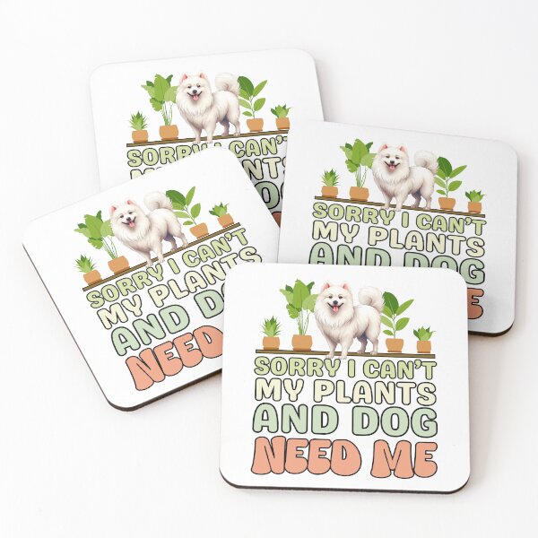 Item preview, Japanese Spitz And Plants designed and sold by TheAnimalZ00.