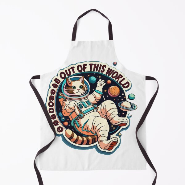 Item preview, Cat Astronaut 'Out of this World' Space Adventure designed and sold by NiftyWrx.
