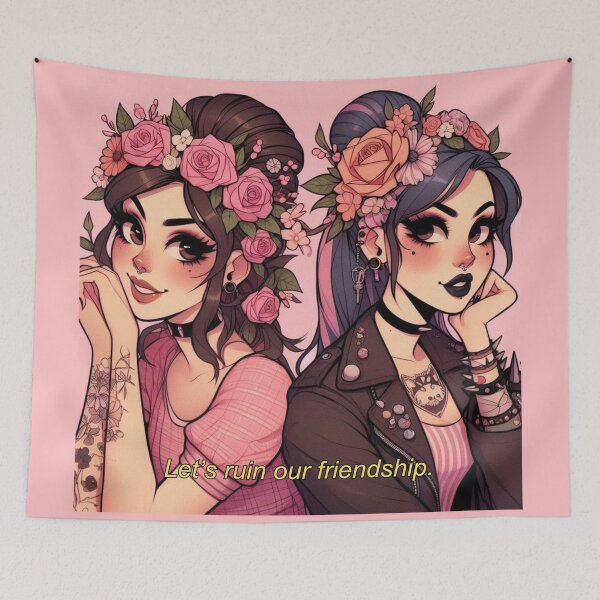 Item preview, Let's Ruin Our Friendship designed and sold by AstroAppa.