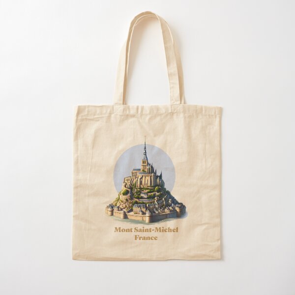 Le Mont Saint Michel Tote Bags for Sale | Redbubble