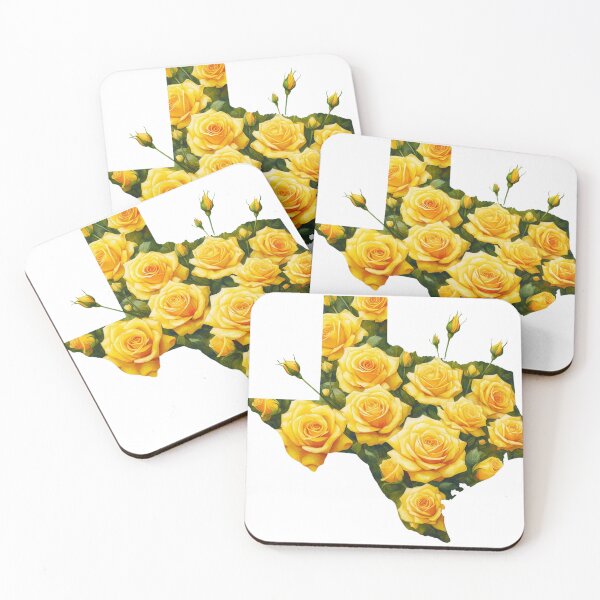 Item preview, Texas Yellow Rose - Yellow Rose Pattern designed and sold by JessArty ⭐⭐⭐⭐⭐.