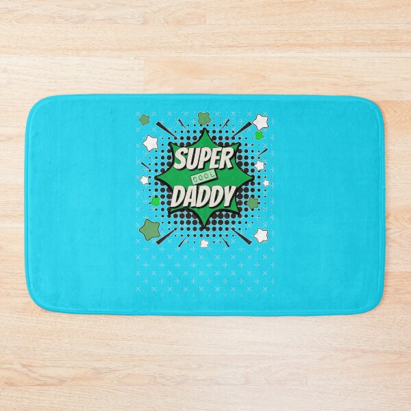 Item preview, Green Comic Book Style Super Cool Daddy designed and sold by KarianePredovi.