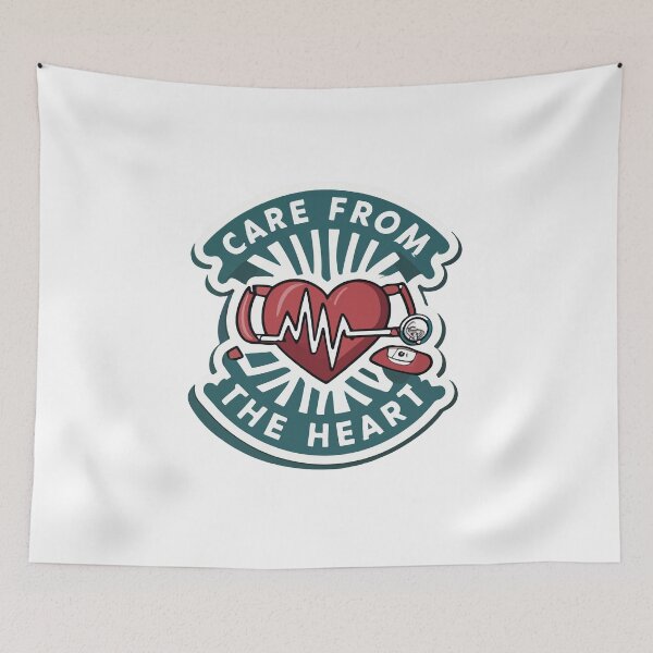 Item preview, Care from the Heart Compassionate Nursing Aide Design designed and sold by NiftyWrx.