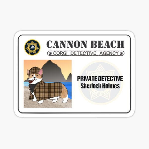 2018 CBCDA - Sherlock Holmes ID Sticker